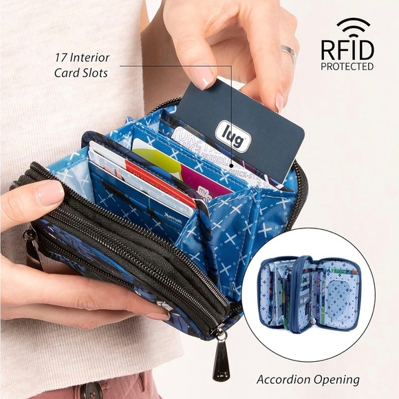 Lug Ranger 2 Crossbody & Splits Wallet - Camo Rose - Picture 11 of 12